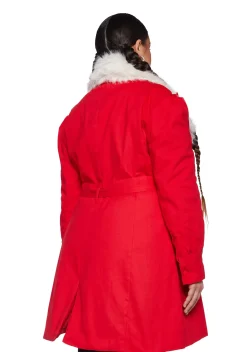 Sugar Thrillz Outerwear|Plus*Plus Starry Delight Twill Coat