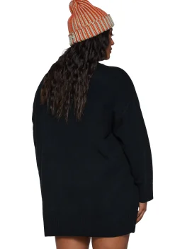 Trickz N' Treatz Tops*Plus Too Cute To Spook Oversized Sweater