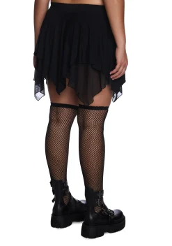 The Grave Girls Bottoms|Skirts*Plus Wait For The Blackout Mini Skirt
