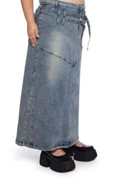 Current Mood Bottoms|Skirts*Plus Worry Less Maxi Skirt