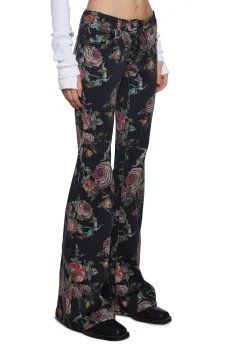 Current Mood Bottoms|Pants*Poetic Words Denim Jeans