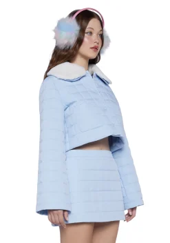 Sugar Thrillz Bottoms|Skirts*Polar Express Mini Skirt