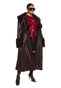 Current Mood Outerwear|Plus*Power Plays Trench Coat