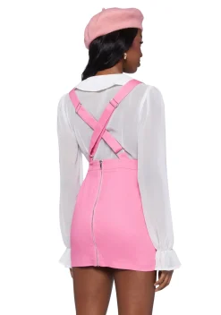 Sugar Thrillz Dresses*Pretty Obvious Pinafore Dress