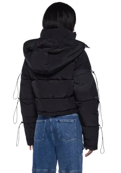Current Mood Outerwear*Priceless Attitude Puffer Jacket