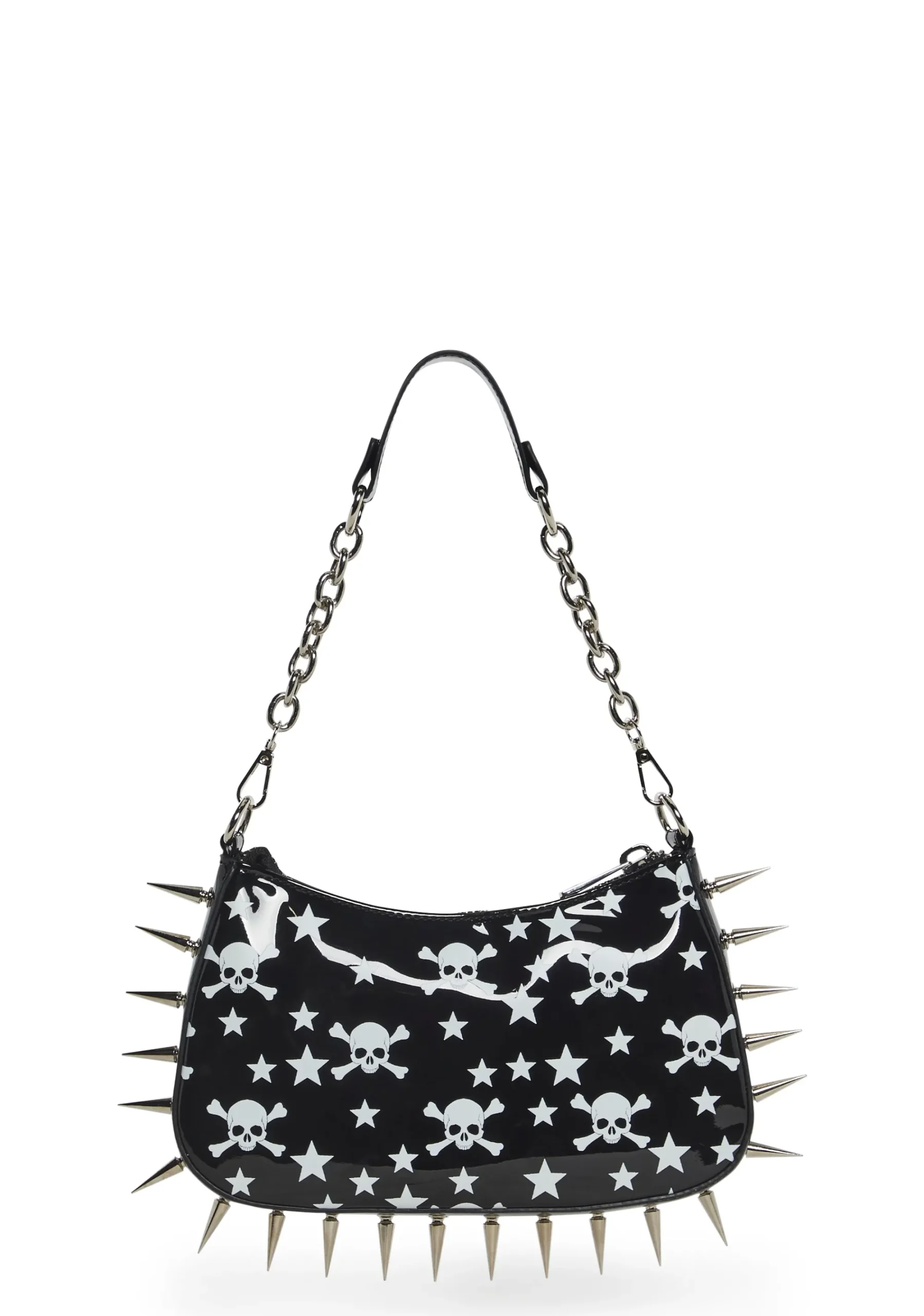 Widow Bags*Punk Memories Spiked Shoulder Bag