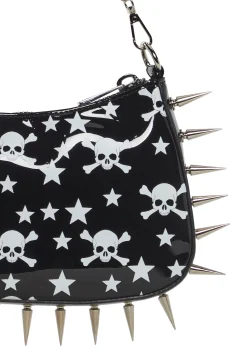 Widow Bags*Punk Memories Spiked Shoulder Bag