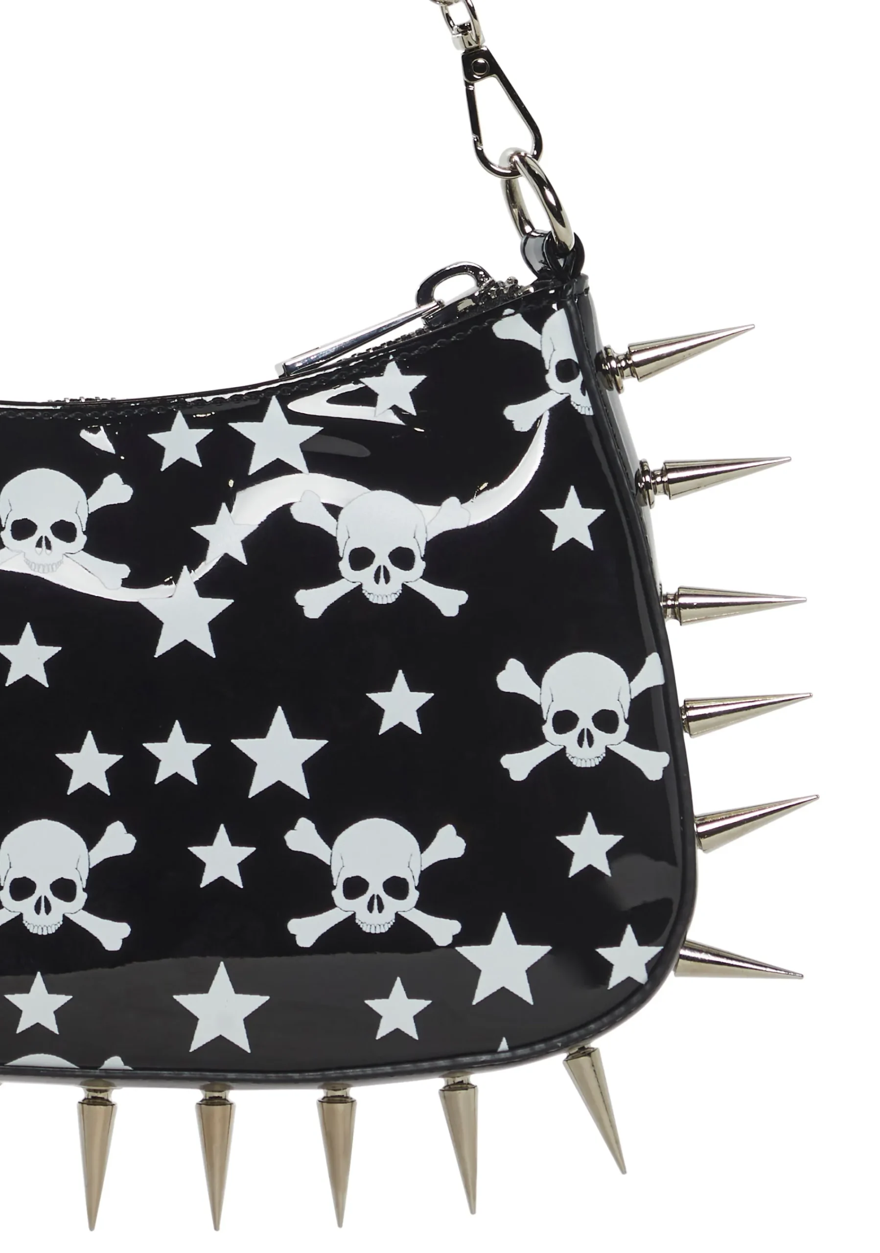 Widow Bags*Punk Memories Spiked Shoulder Bag