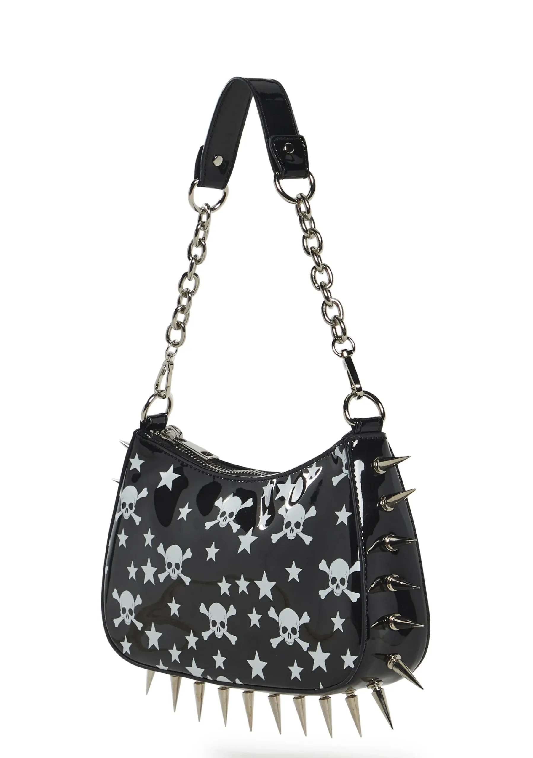 Widow Bags*Punk Memories Spiked Shoulder Bag