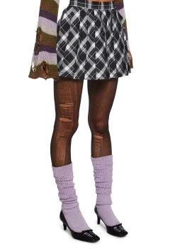 dELiA*s by Dolls Kill Bottoms|Skirts*Rad Omens Pleated Mini Skirt - Plaid