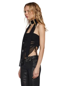 Generation Kiss Tops|Plus*Rae Tube Top And Scarf Set