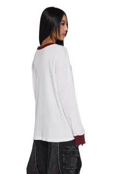Dolls Kill x NARUTO SHIPPUDEN Tops*Ramen For Life Long Sleeve Tee