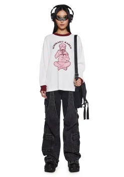 Dolls Kill x NARUTO SHIPPUDEN Tops*Ramen For Life Long Sleeve Tee