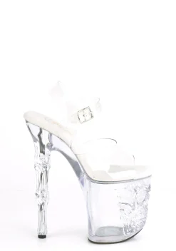 Pleaser Platforms|Heels*Rapture Clear Platform Heels
