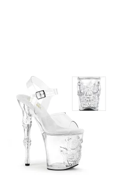 Pleaser Platforms|Heels*Rapture Clear Platform Heels