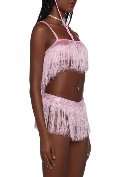 Trickz N' Treatz Plus*Rave Rodeo Cowgirl Costume - Pink
