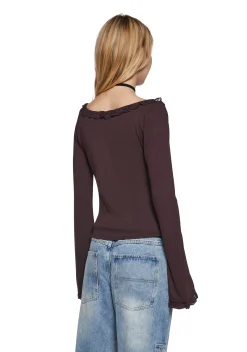dELiA*s by Dolls Kill Tops|Plus*Reading Rhythms Long Sleeve Top