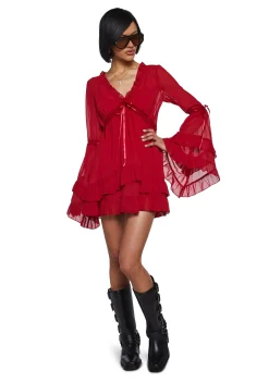 Sugar Thrillz Dresses|Mini Dresses*Real Divinity Mini Dress - Red