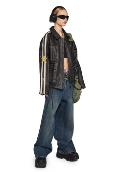 Current Mood Outerwear|Tops*Rebel Paradise Moto Jacket