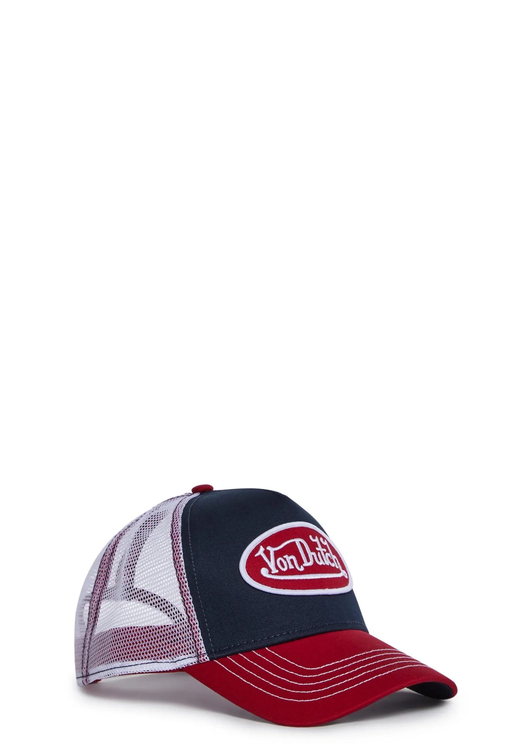 Von Dutch Hats*Red And Black Trucker Hat