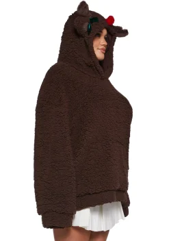 Sugar Thrillz Outerwear|Sweatshirts & Hoodies*Reindeer Games Sherpa Hoodie