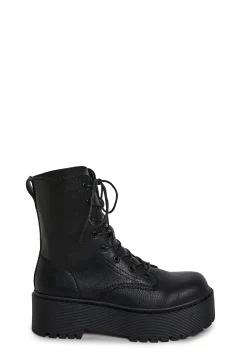 Current Mood Boots*Renegade Combat Boots - Black