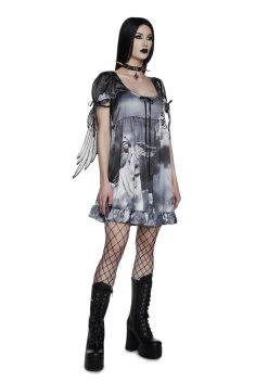 Widow Dresses*Revenant Faces Babydoll Dress