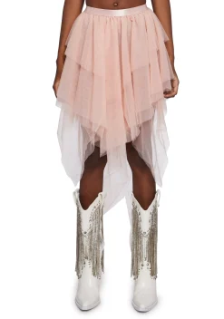 Club Exx Bottoms|Skirts*Rings Of Saturn Mesh Tutu Skirt