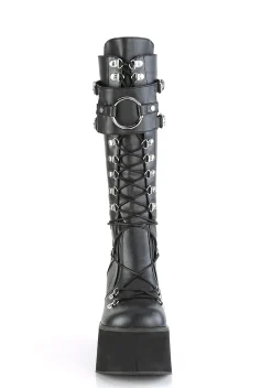 Demonia Boots|Platforms*Riot Zone O-Ring Platform Boots