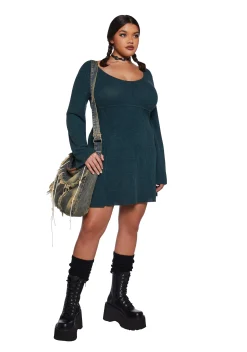 Current Mood Dresses|Plus*Rites Of Passage Babydoll Dress