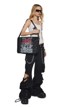 Widow Bags*Rocking Midnight Crossbody Bag