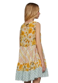 Current Mood Dresses|Plus*Rodeo Rivals Fit N’ Flare Dress - Floral