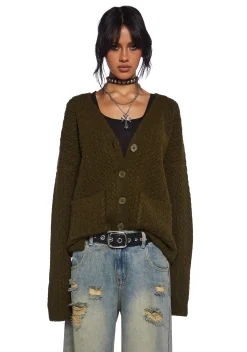 Current Mood Tops|Plus*Rooftop Escape Knit Cardigan