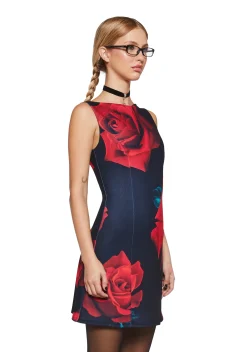x_Blue Blush Dresses|Mini Dresses*Rose Colored Vision Mini Dress