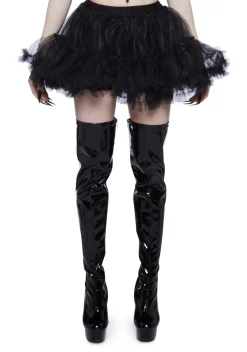 Trickz N' Treatz Bottoms|Skirts*Ruffle Your Feathers Petticoat Skirt