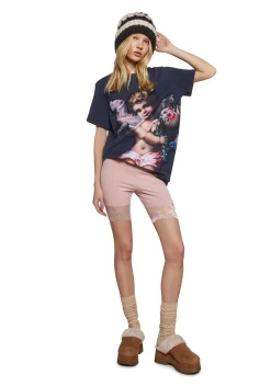 Current Mood Bottoms|Shorts*Rumor Romance Biker Shorts - Pink
