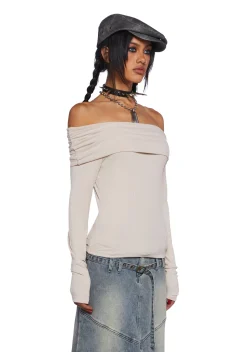 Current Mood Tops|Plus*Rustic Soul Long Sleeve Top - White