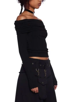 Current Mood Tops|Plus*Rustic Soul Long Sleeve Top - Black