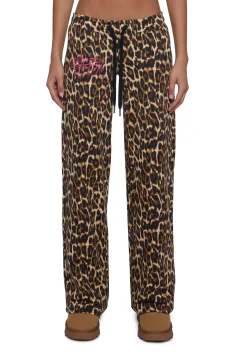 Ed Hardy Bottoms|Pants*Sacred Heart Leopard Sweatpants