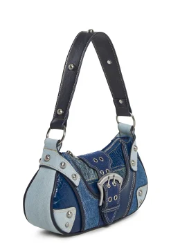 Current Mood Bags*Savage Ways Denim Shoulder Bag