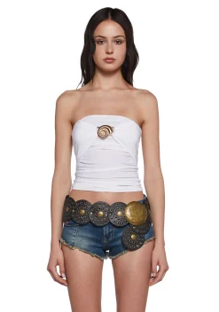 x_Blue Blush Tops*Sea Escape Tube Top