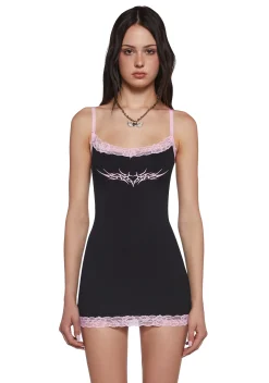 Widow Dresses|Mini Dresses*Seduced By Darkness Mini Dress
