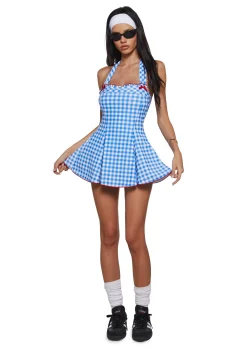 Sugar Thrillz Swim|Plus*Short N’ Sweet Swim Dress