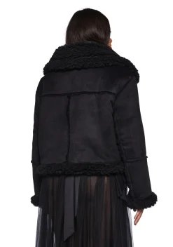 Widow Outerwear|Plus*Shrouded Secrets Cropped Coat