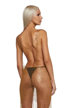 DARKER WAVS Dresses*Signal Chainmail Dress