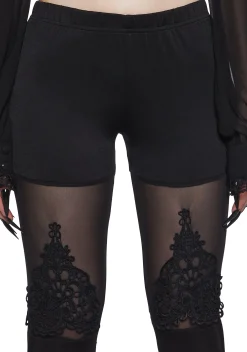 Widow Bottoms*Silent Vigil Mesh Leggings