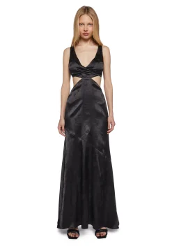 Unholy Dresses*Silken Steps Cut Out Dress