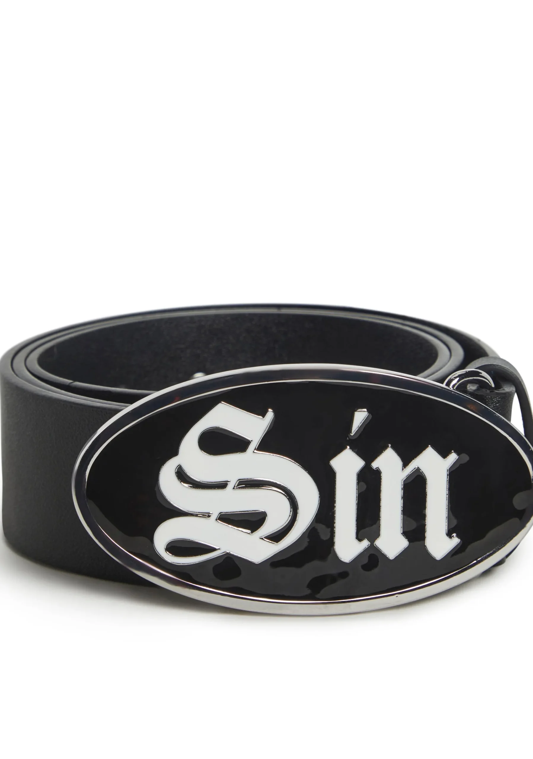 Generation Kiss Belts & Harnesses*Sin Enamel Buckle Belt