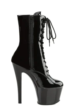 Pleaser Boots*Sky-1020 Vinyl Ankle Boots