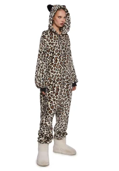 Current Mood Jumpsuits & Rompers*Sleepover Ready Leopard Jumpsuit